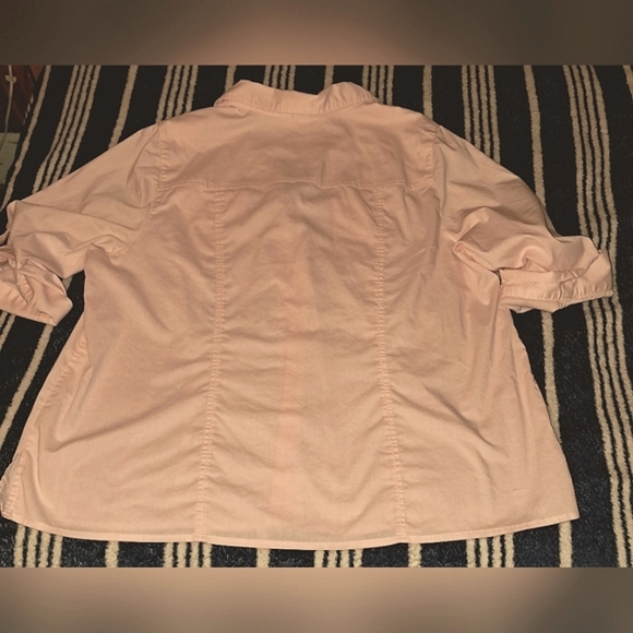 FREE wth PURCHASE cj banks ButtonDown Blouse/Top Sz 1X - Picture 3 of 14